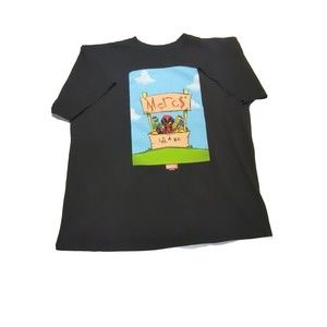 Marvel Deadpool Men's Black Large Tshirt "1 mil a merc" Adult Tee